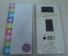 magnet memo pad for promotion