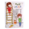 recycled notebook with pen