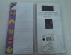 magnet note pad for promotion
