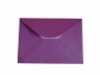 purple paper envelopes Size :DL/B6/ZLor according to your requirement