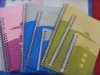 Wholesale School notebook(pp cover,white board cover),spiral notebook