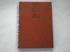 Wholesale 2011 diary book/leather notebook