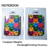 Wholesale Spiral notebook with pen gift set