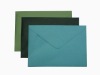 Wholesale 80-120g ordinary colour paper envelope size Dl(220*110mm),175*132 mm