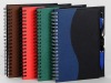 Wholesale color spiral notebook with pen