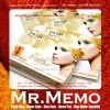 Wholesale Sticky Note Pad-- memo pad/ sticker pad for Cosmetic Promotion