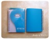 Wholesale PP Cover Spiral Notebook with Pen (WF-9033)