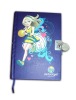 Wholesale hard cover notebook with metal lock