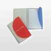 Wholesale PP flap spiral notebook