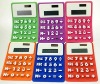 Foldable high quality silicone calculator for office