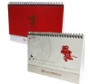 Wholesale standing up 2012 spiral paper calendar