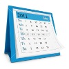 2011desk calendar printing