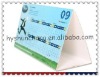 Wholesale 2011 spiral-bound desk calendar