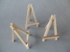 wooden mini easel with mini canvas