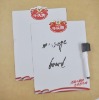 Wholesale new arrival promotional gifts magnet message board for food advertising