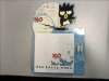 Wholesale fridge magnetic memo pad with pen for gift