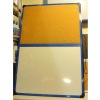 Wholesale half whiteboard and half cork board