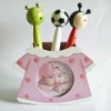 Wholesale Wooden Crafts Wooden Pen Holder Wooden Pencil Vase Brush Pot