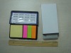 sticky memo with holder and calendar