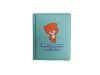 cartoon printed name card book