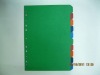 Wholesale Index Card with Coloured Mylar Tabs
