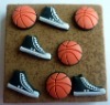 PVC 2D Fashion Push Pin