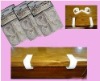 Tablecloth clip 2pcs plastic material wood colour
