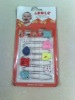 Wholesale Baby Plastic Safety Pin Brooches/metal safety pin