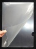 Wholesale transparent pp L shape file folder