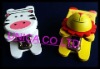 Wholesale cartoon animal stapler/wooden stapler