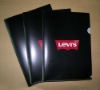L shape folder