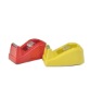 Wholesale Yellow stationery plastic blade for tape dispenser