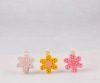 Flower wodden clips