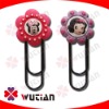 WT-BM-0020 Promotional Fashion Flower Soft PVC Clip
