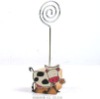 wooden photo clip