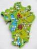 Wholesale PVC map