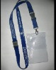Wholesale Simple PVC card holder with neck rope