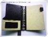 ligth green A5 pu leather notebook cover