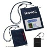 Wholesale Crystal-Line Neck Wallet,badge holder