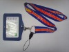 Wholesale Leather ID card Lanyard