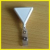 triangle badge holder