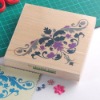 Wooden Rubber stamp