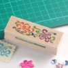 Wholesale Wooden rubber stamp