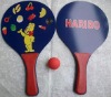paddle wooden tennis rackets