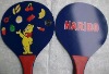 Wholesale paddle wooden beach ball