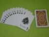 Wholesale Plastic Coated playing cards/gambling poker/casino playing cards