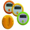 Wholesale digital pedometer,round shape pedometer
