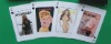 Wholesale promotional printing advertising playing card