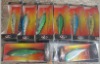 Wholesale 100pcs/lot mix color Crankbait Fishing Lures free shipping