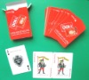 Wholesale plastic playing cards with paper box packing